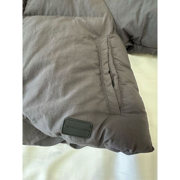 NWT MY MUM MADE IT Bubble Open Puffer Jacket Cropped Size S-M - Picture 9 of 10